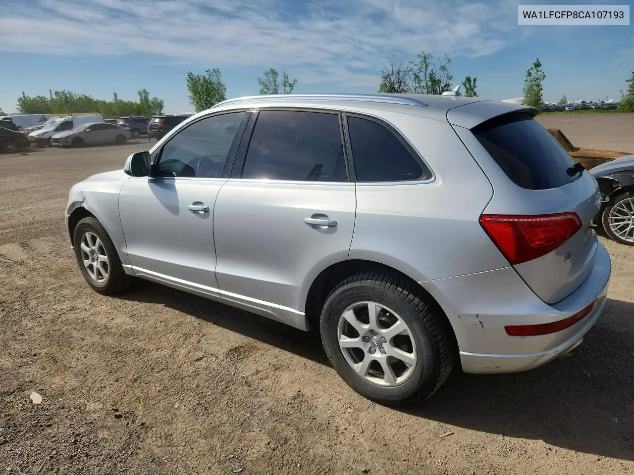 2012 Audi Q5 Premium Plus VIN: WA1LFCFP8CA107193 Lot: 56049676