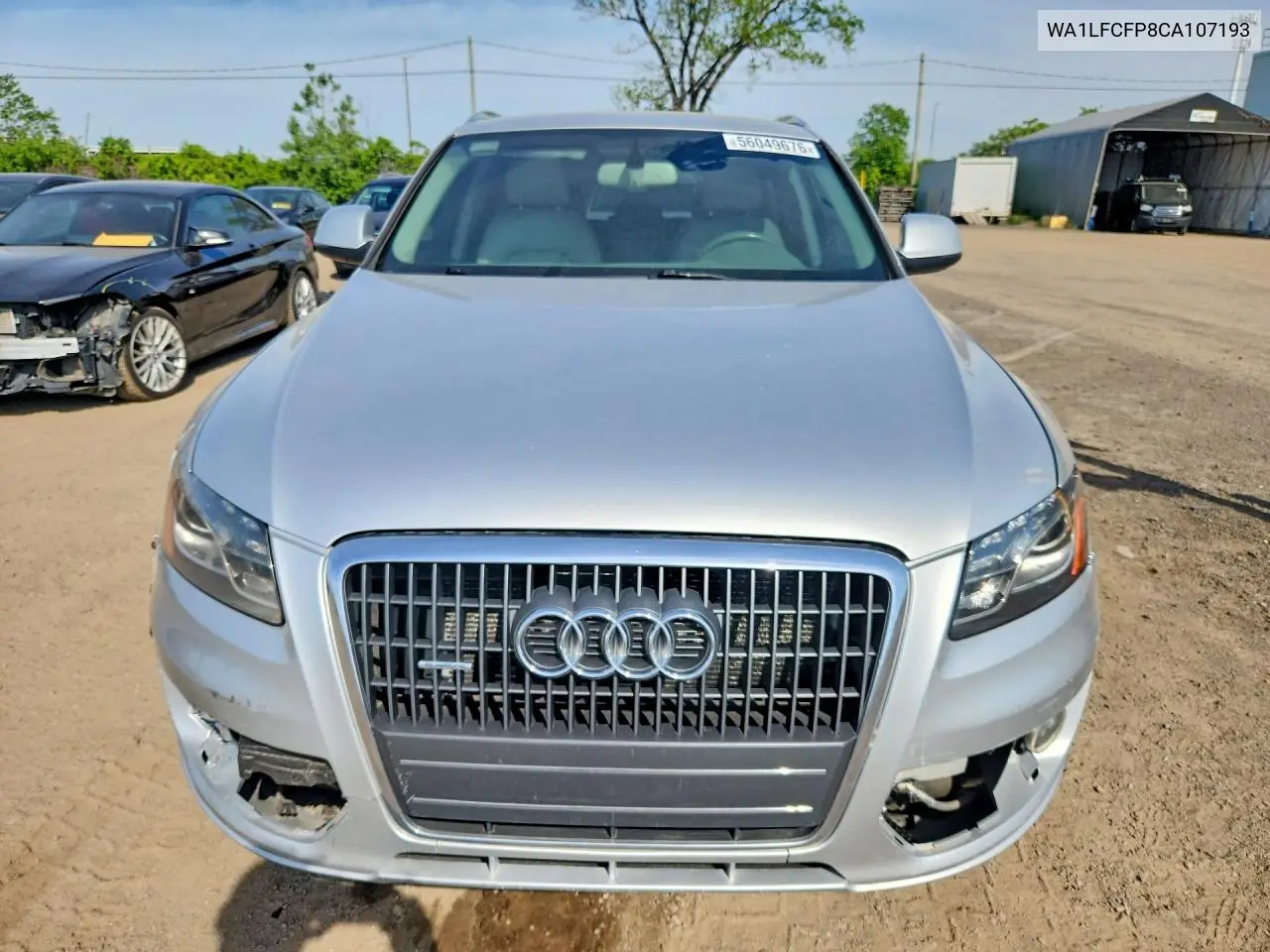 2012 Audi Q5 Premium Plus VIN: WA1LFCFP8CA107193 Lot: 56049676