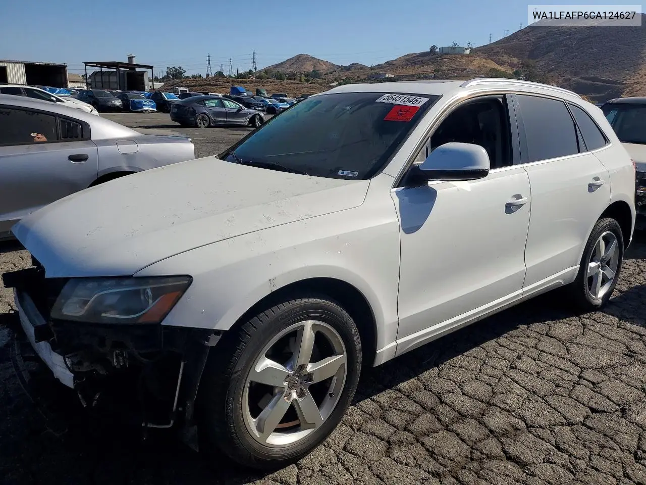 2012 Audi Q5 Premium Plus VIN: WA1LFAFP6CA124627 Lot: 56451546