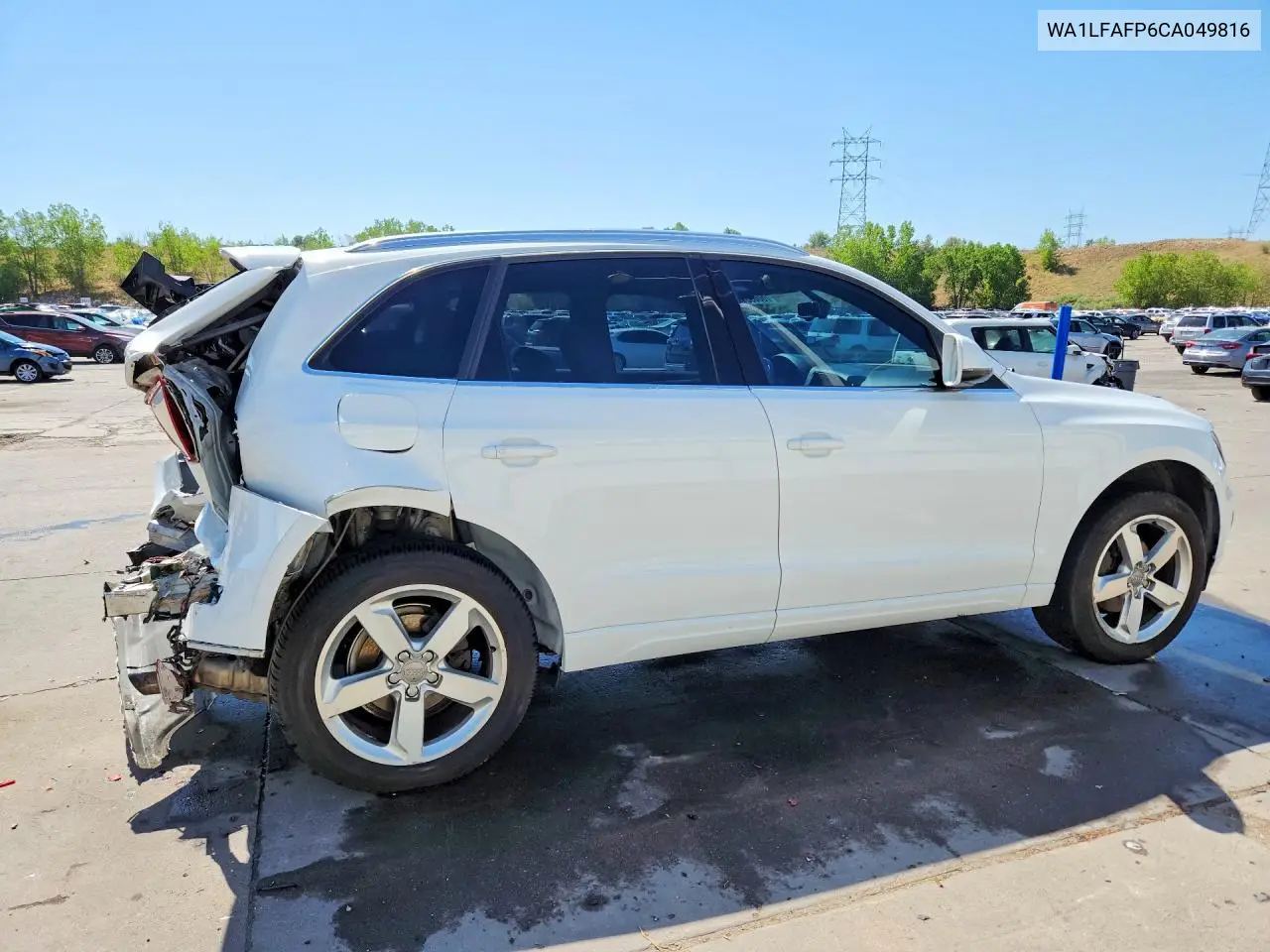 2012 Audi Q5 Premium Plus VIN: WA1LFAFP6CA049816 Lot: 60893776