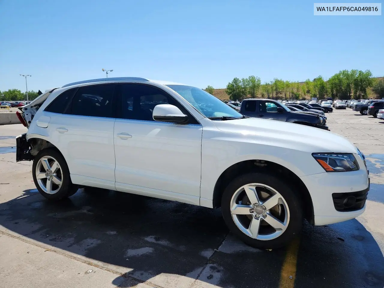 2012 Audi Q5 Premium Plus VIN: WA1LFAFP6CA049816 Lot: 60893776