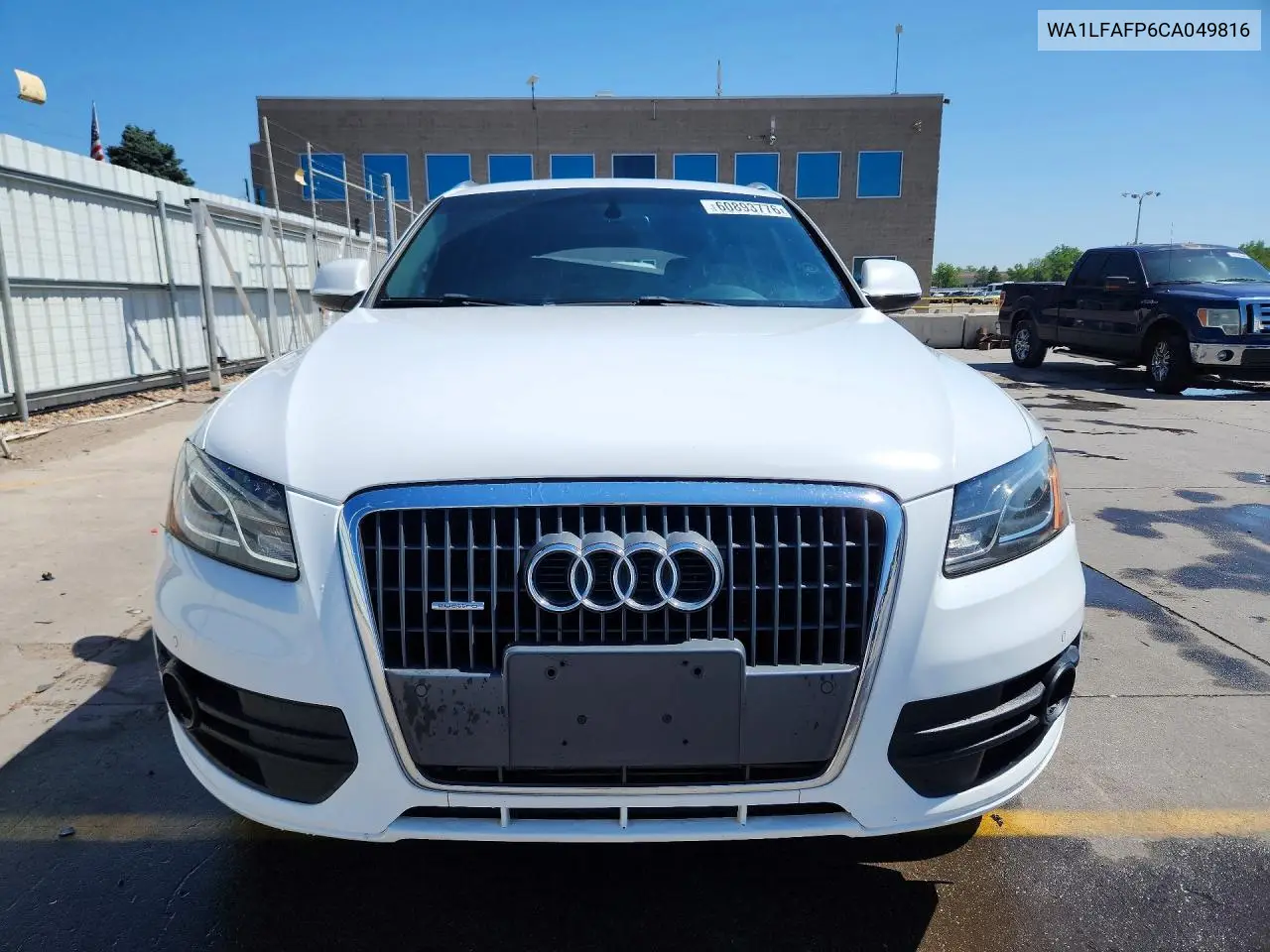 2012 Audi Q5 Premium Plus VIN: WA1LFAFP6CA049816 Lot: 60893776