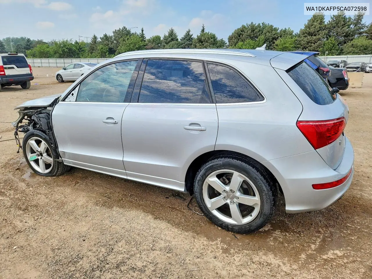 2012 Audi Q5 Premium Plus VIN: WA1DKAFP5CA072598 Lot: 61756356