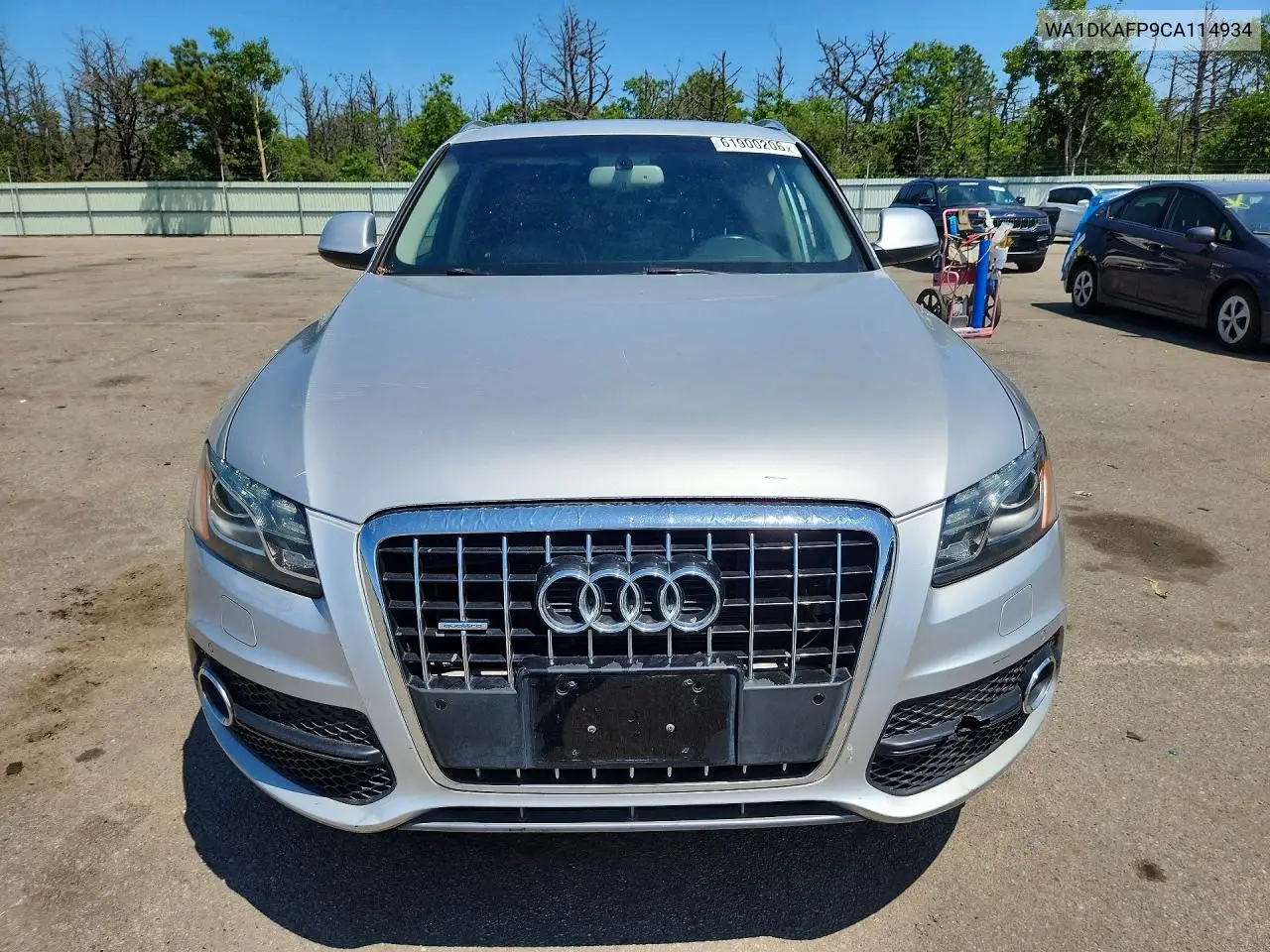 2012 Audi Q5 Premium Plus VIN: WA1DKAFP9CA114934 Lot: 61900206