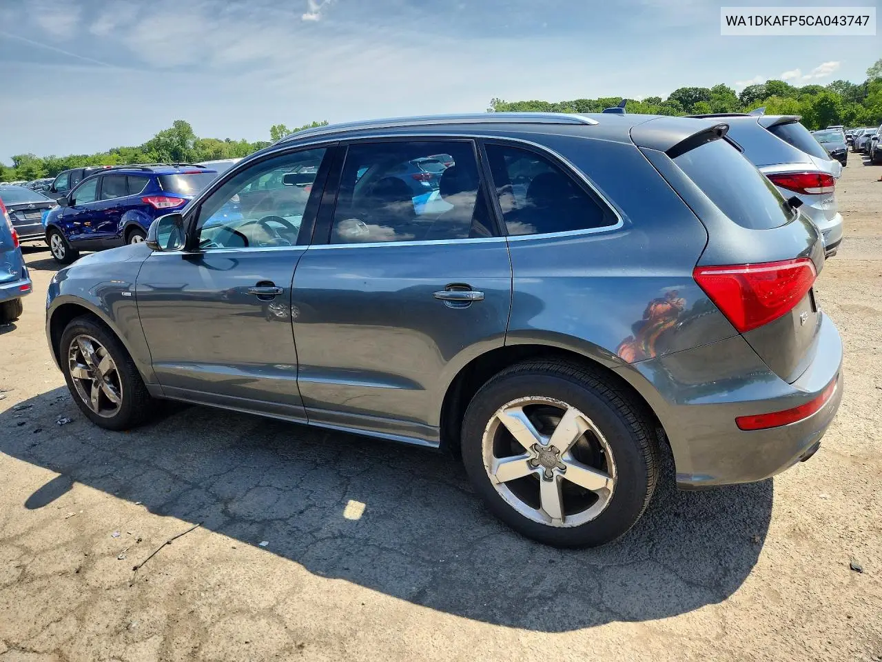 2012 Audi Q5 Premium Plus VIN: WA1DKAFP5CA043747 Lot: 61929776