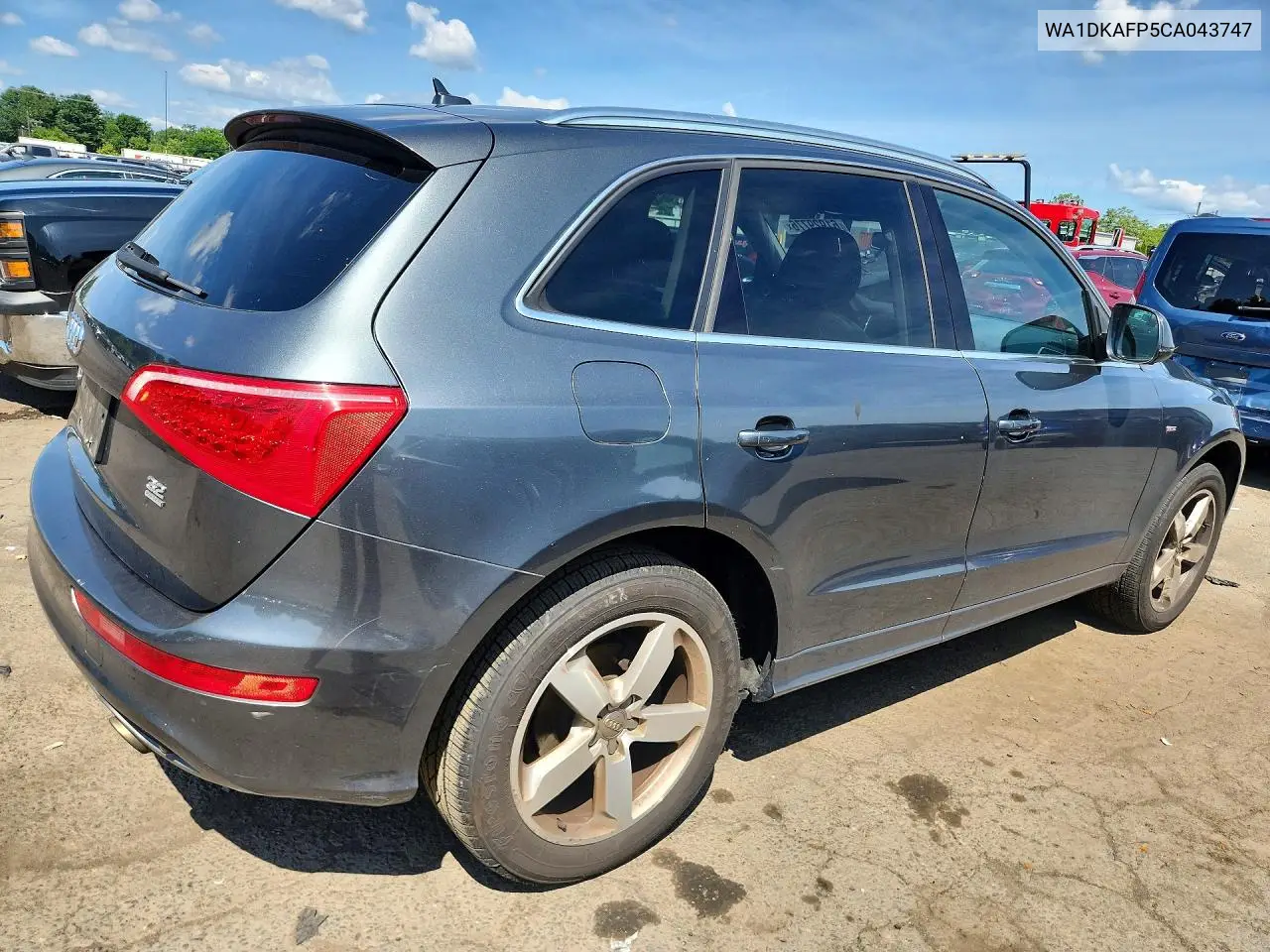 2012 Audi Q5 Premium Plus VIN: WA1DKAFP5CA043747 Lot: 61929776