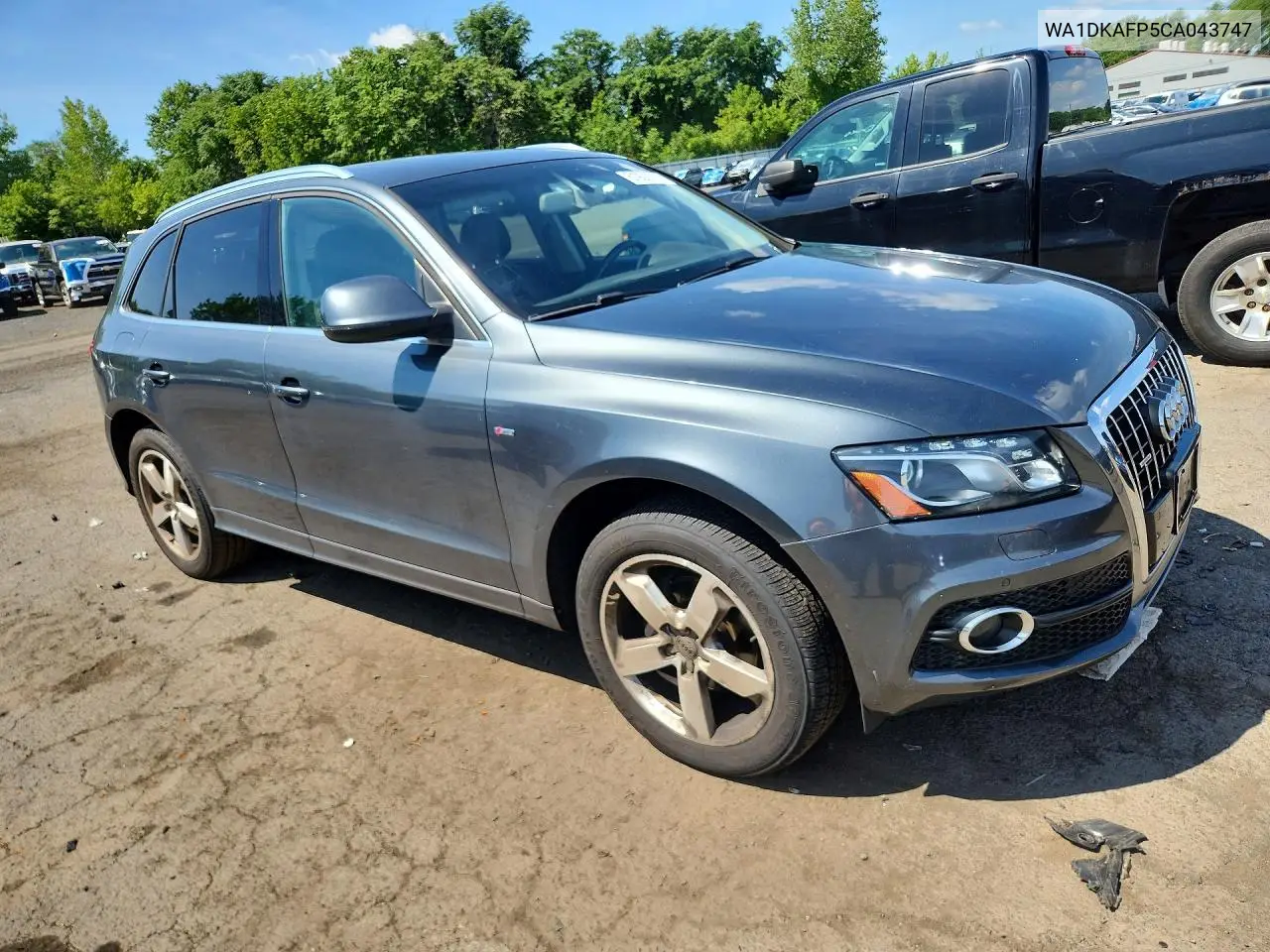 2012 Audi Q5 Premium Plus VIN: WA1DKAFP5CA043747 Lot: 61929776
