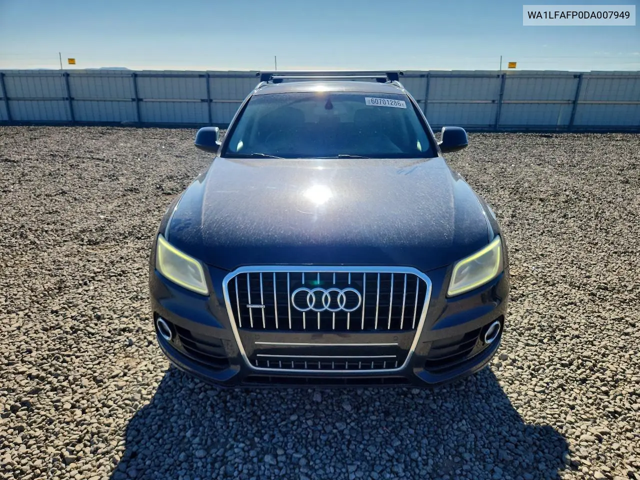 2013 Audi Q5 Premium Plus VIN: WA1LFAFP0DA007949 Lot: 60701286