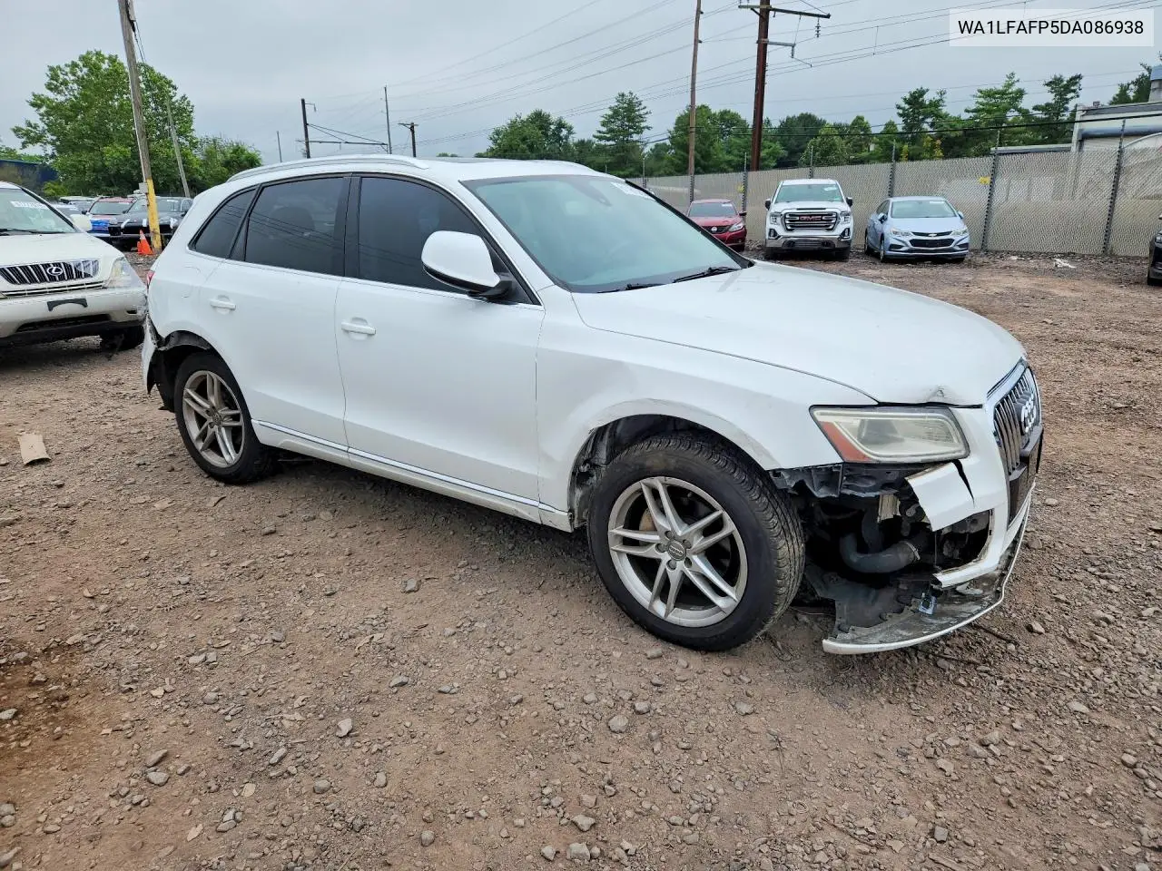 2013 Audi Q5 Premium Plus VIN: WA1LFAFP5DA086938 Lot: 61181086