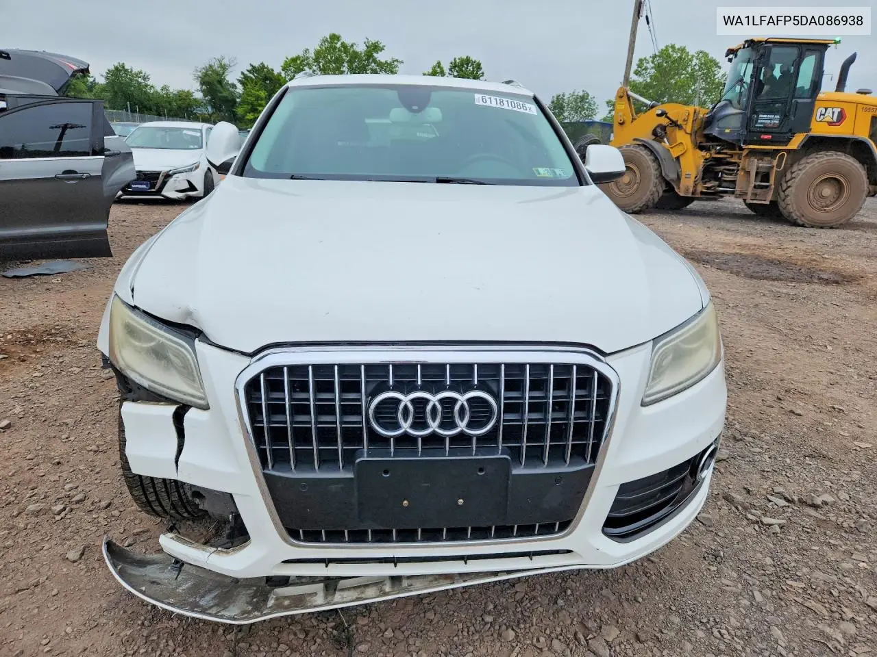 2013 Audi Q5 Premium Plus VIN: WA1LFAFP5DA086938 Lot: 61181086