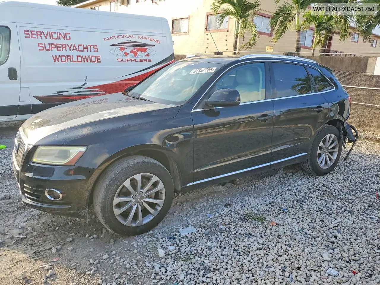 2013 Audi Q5 Premium Plus VIN: WA1LFAFPXDA051750 Lot: 61367756