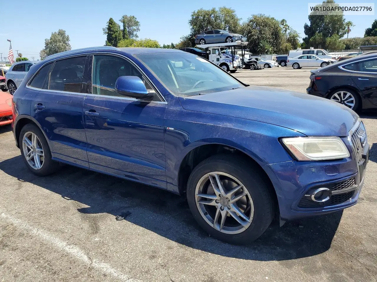 2013 Audi Q5 Premium Plus VIN: WA1DGAFP0DA027796 Lot: 62119116