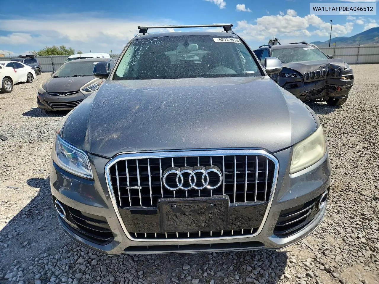 2014 Audi Q5 Premium Plus VIN: WA1LFAFP0EA046512 Lot: 56733876