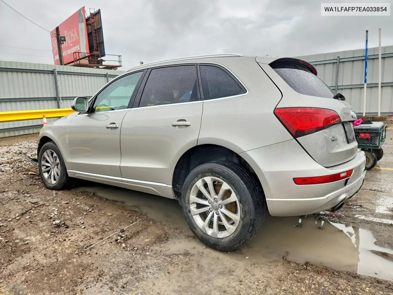 2014 Audi Q5 Premium Plus VIN: WA1LFAFP7EA033854 Lot: 58576926