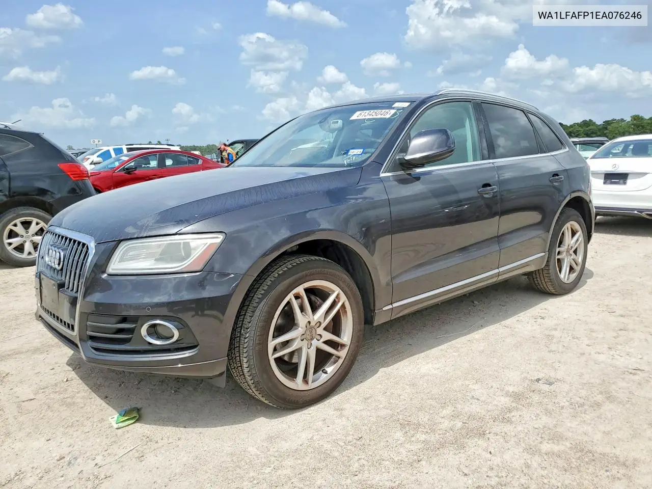 2014 Audi Q5 Premium Plus VIN: WA1LFAFP1EA076246 Lot: 61345046