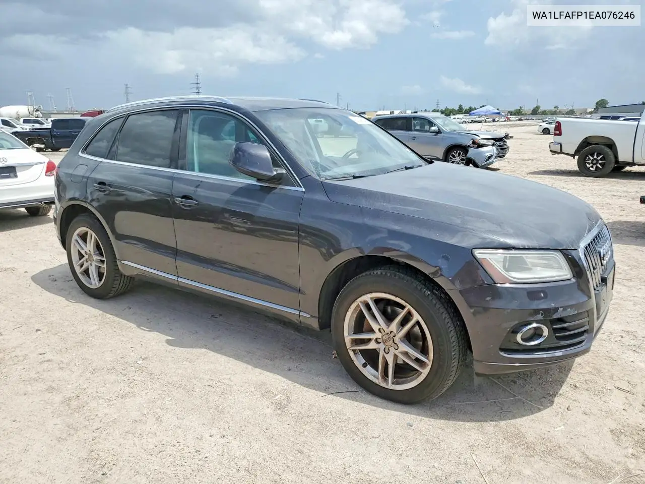 2014 Audi Q5 Premium Plus VIN: WA1LFAFP1EA076246 Lot: 61345046