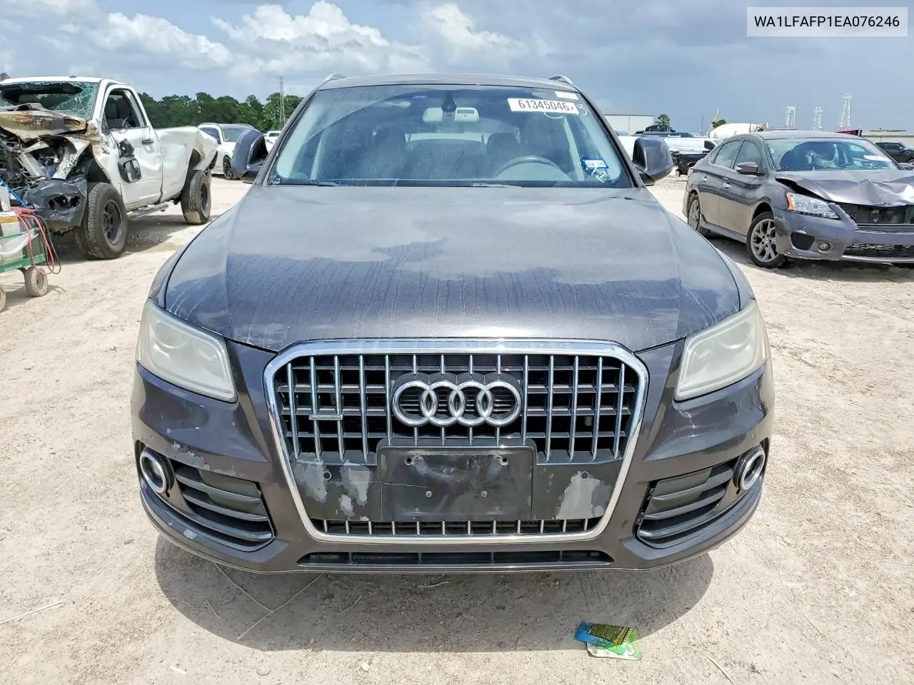 2014 Audi Q5 Premium Plus VIN: WA1LFAFP1EA076246 Lot: 61345046