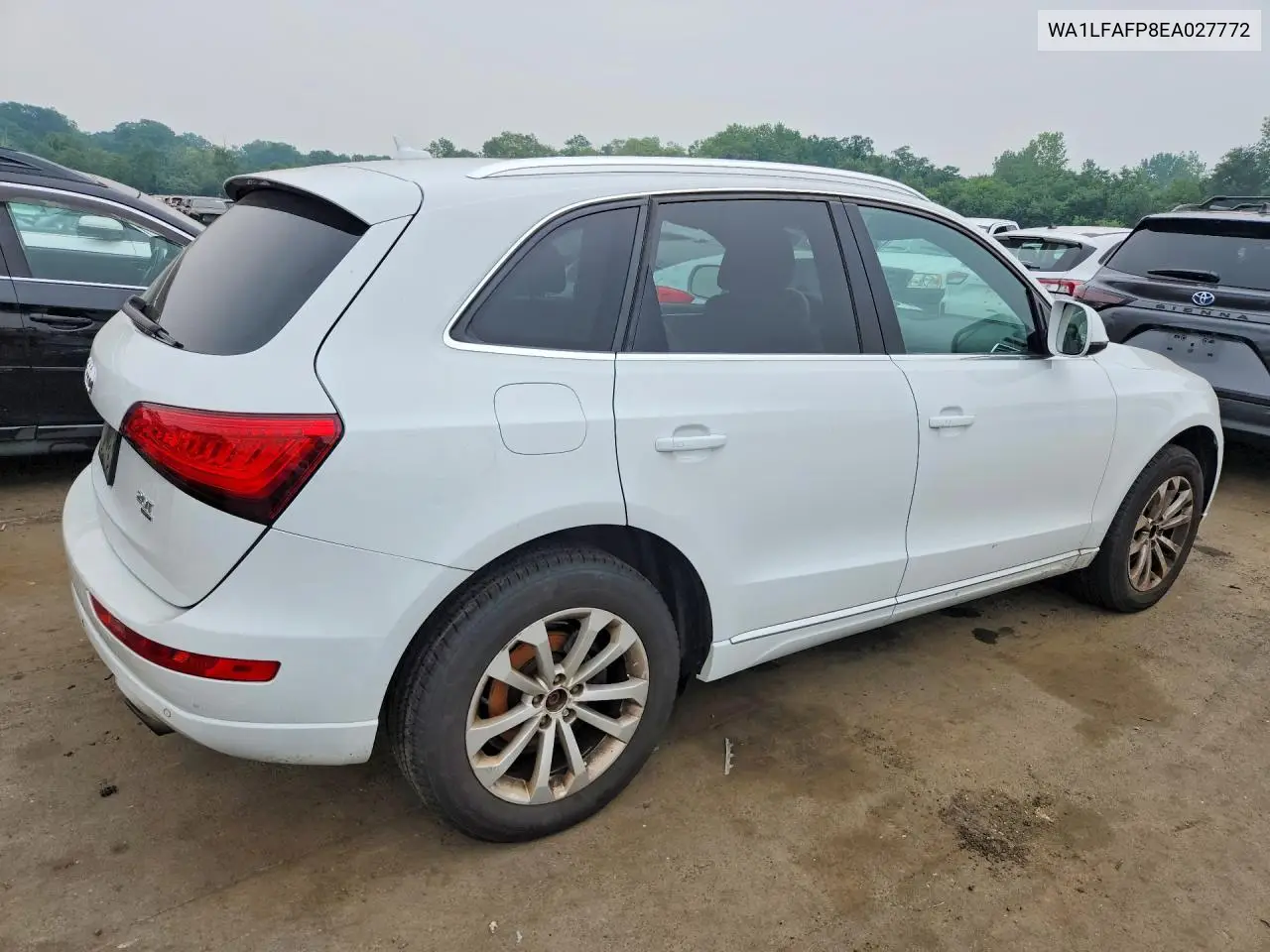 2014 Audi Q5 Premium Plus VIN: WA1LFAFP8EA027772 Lot: 61792086