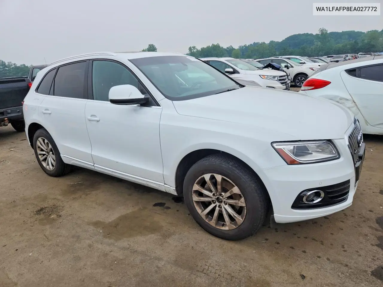 2014 Audi Q5 Premium Plus VIN: WA1LFAFP8EA027772 Lot: 61792086