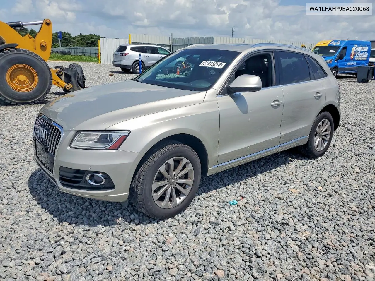 2014 Audi Q5 Premium Plus VIN: WA1LFAFP9EA020068 Lot: 61818226