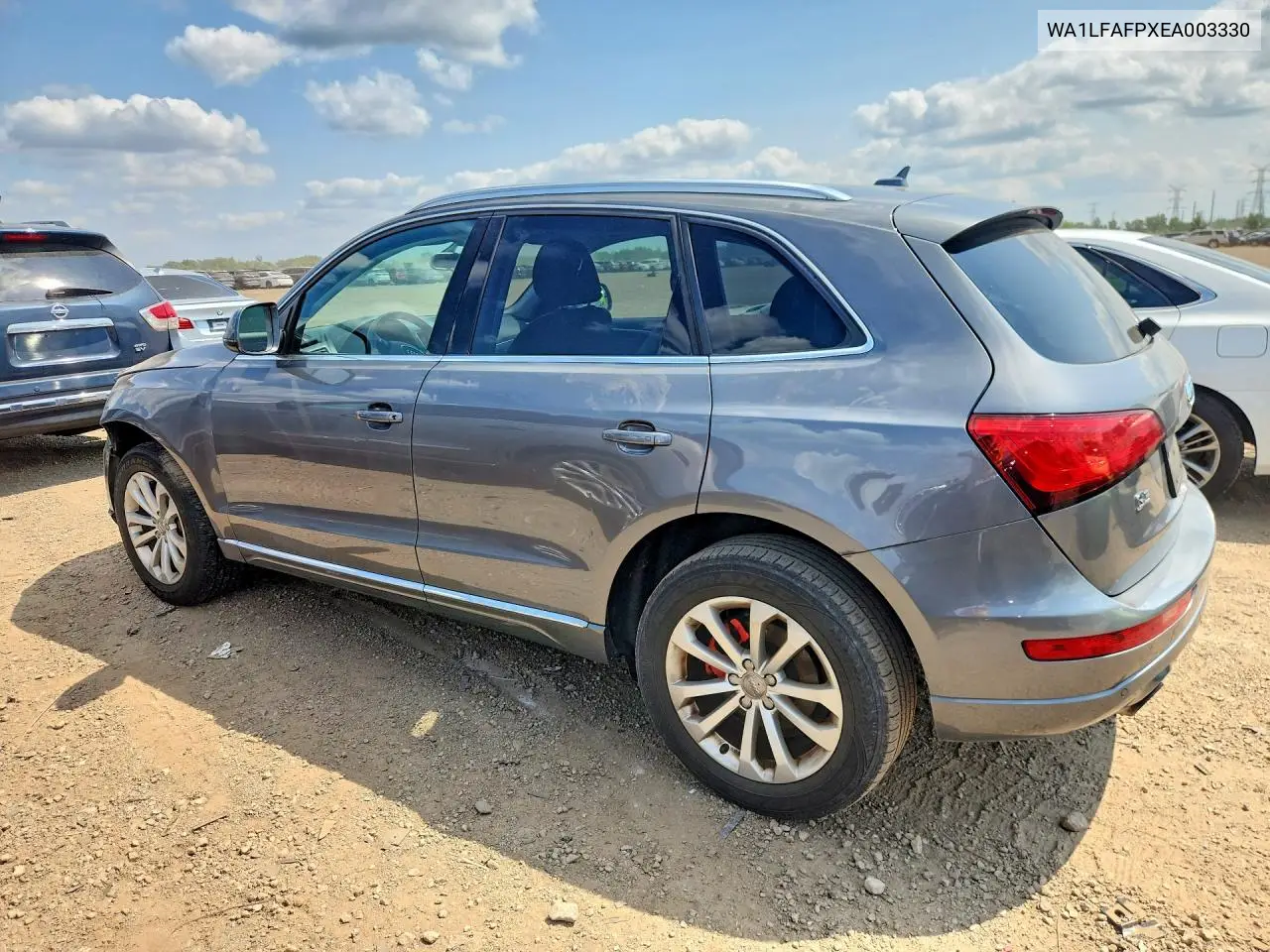 2014 Audi Q5 Premium Plus VIN: WA1LFAFPXEA003330 Lot: 62144076