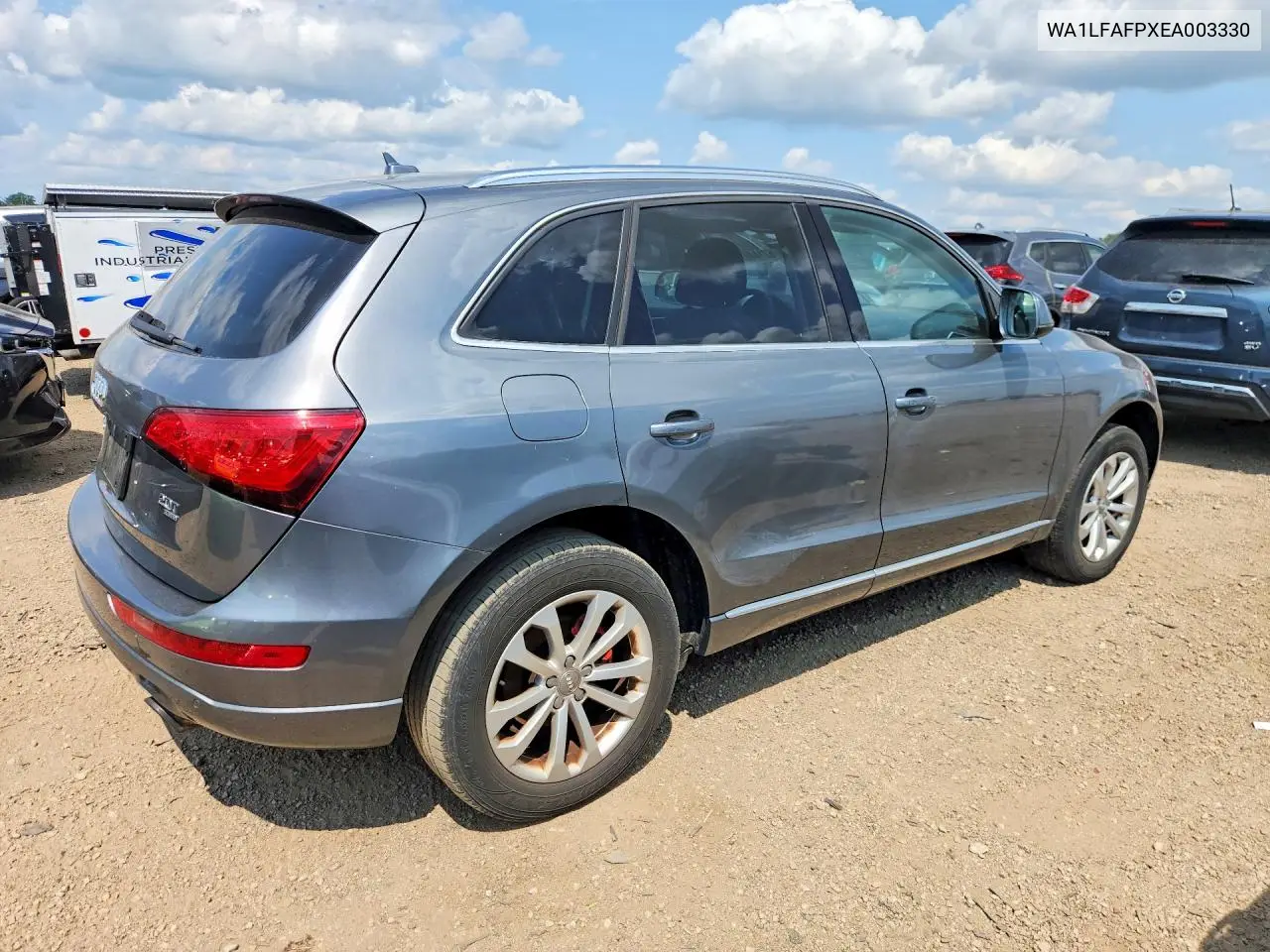 2014 Audi Q5 Premium Plus VIN: WA1LFAFPXEA003330 Lot: 62144076