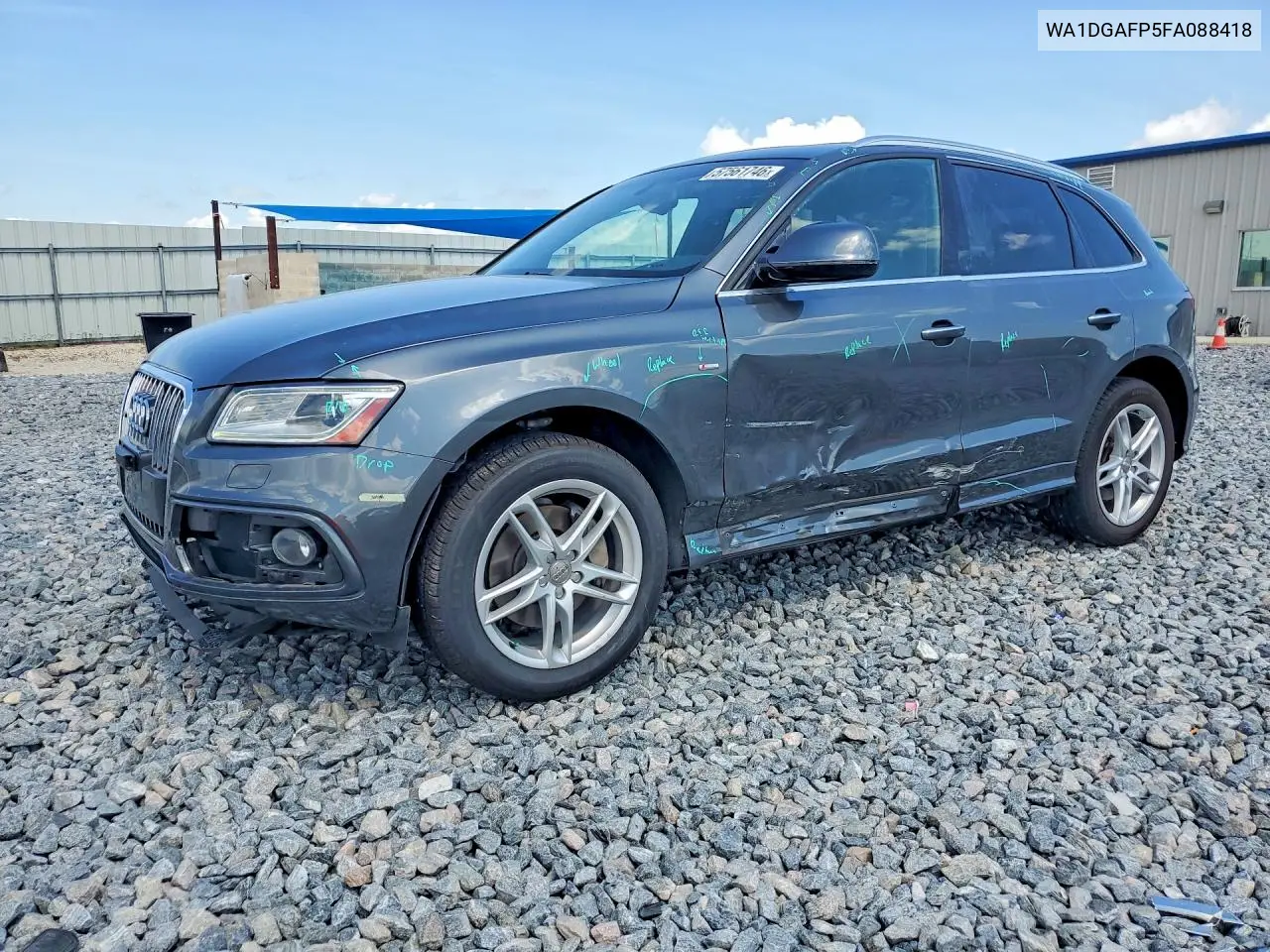 2015 Audi Q5 Premium Plus VIN: WA1DGAFP5FA088418 Lot: 57561746