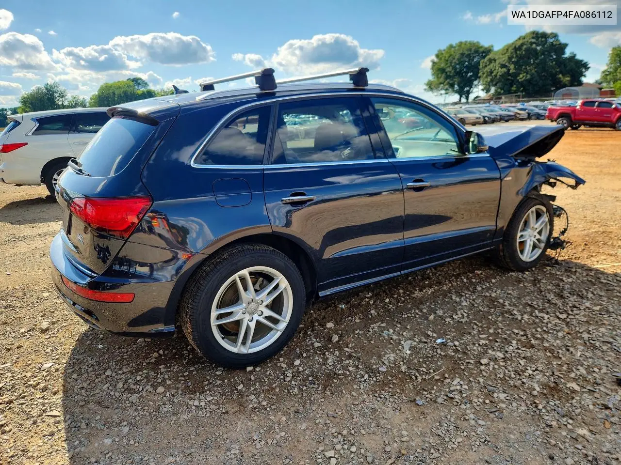 2015 Audi Q5 Premium Plus VIN: WA1DGAFP4FA086112 Lot: 58149136