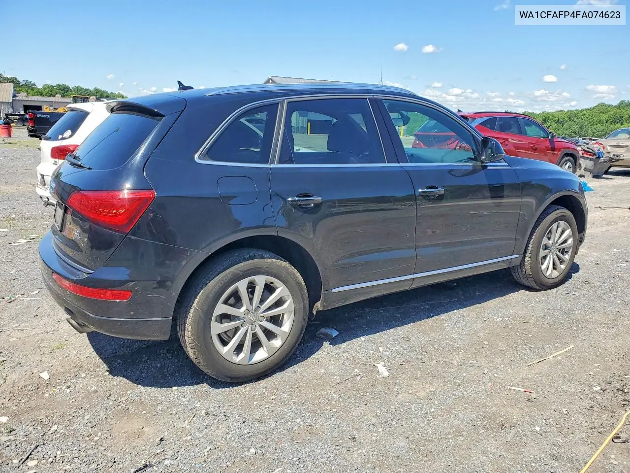 2015 Audi Q5 Premium VIN: WA1CFAFP4FA074623 Lot: 58451806