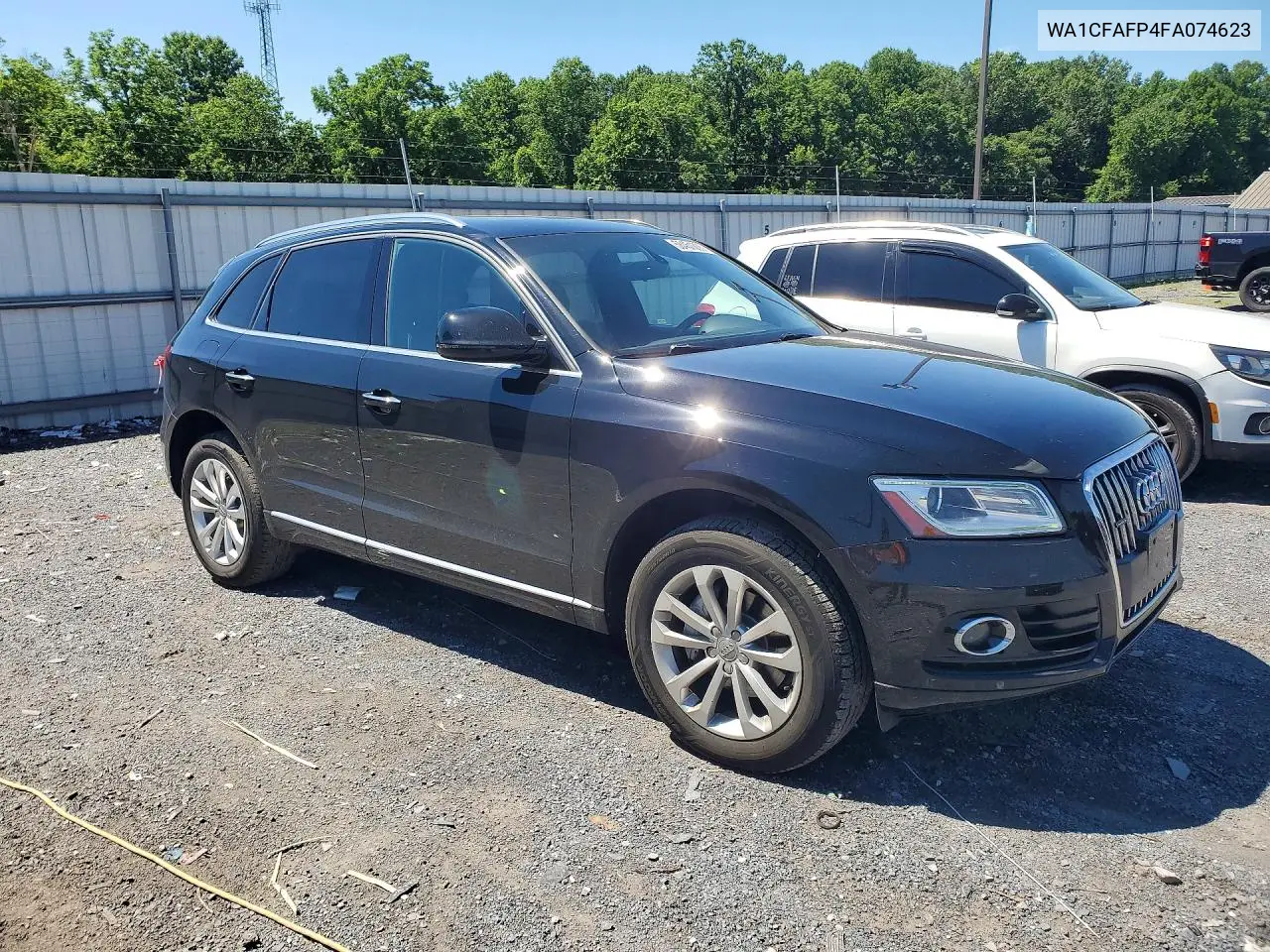 2015 Audi Q5 Premium VIN: WA1CFAFP4FA074623 Lot: 58451806