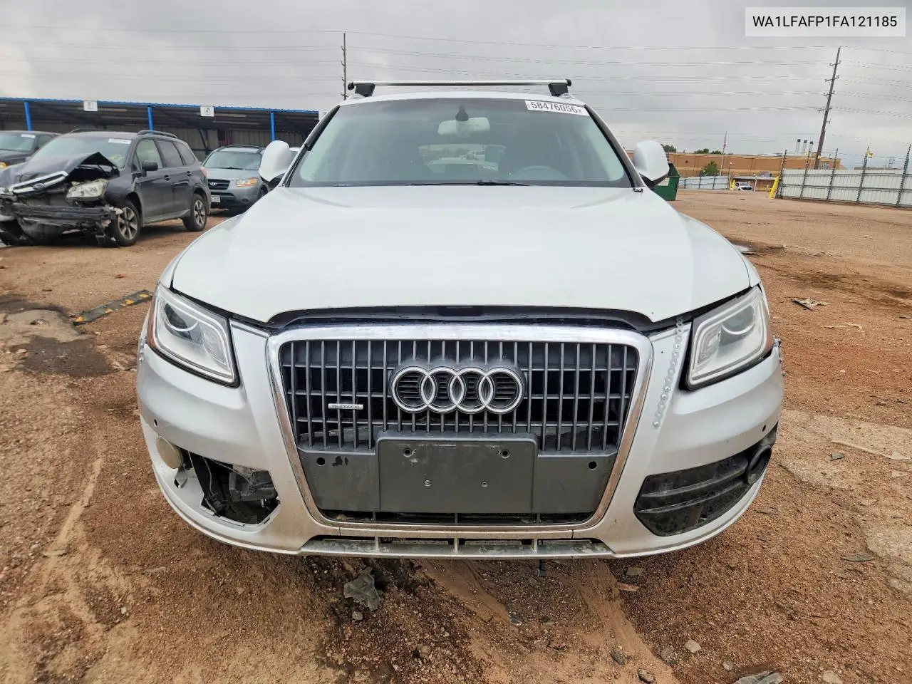 2015 Audi Q5 Premium Plus VIN: WA1LFAFP1FA121185 Lot: 58476056