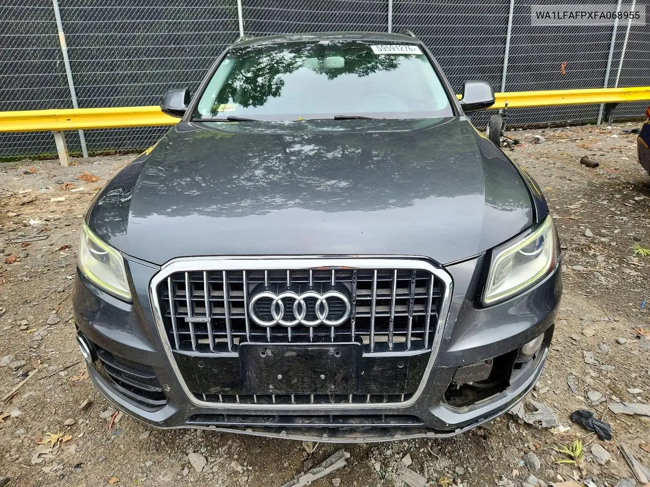 2015 Audi Q5 Premium Plus VIN: WA1LFAFPXFA068955 Lot: 59591276