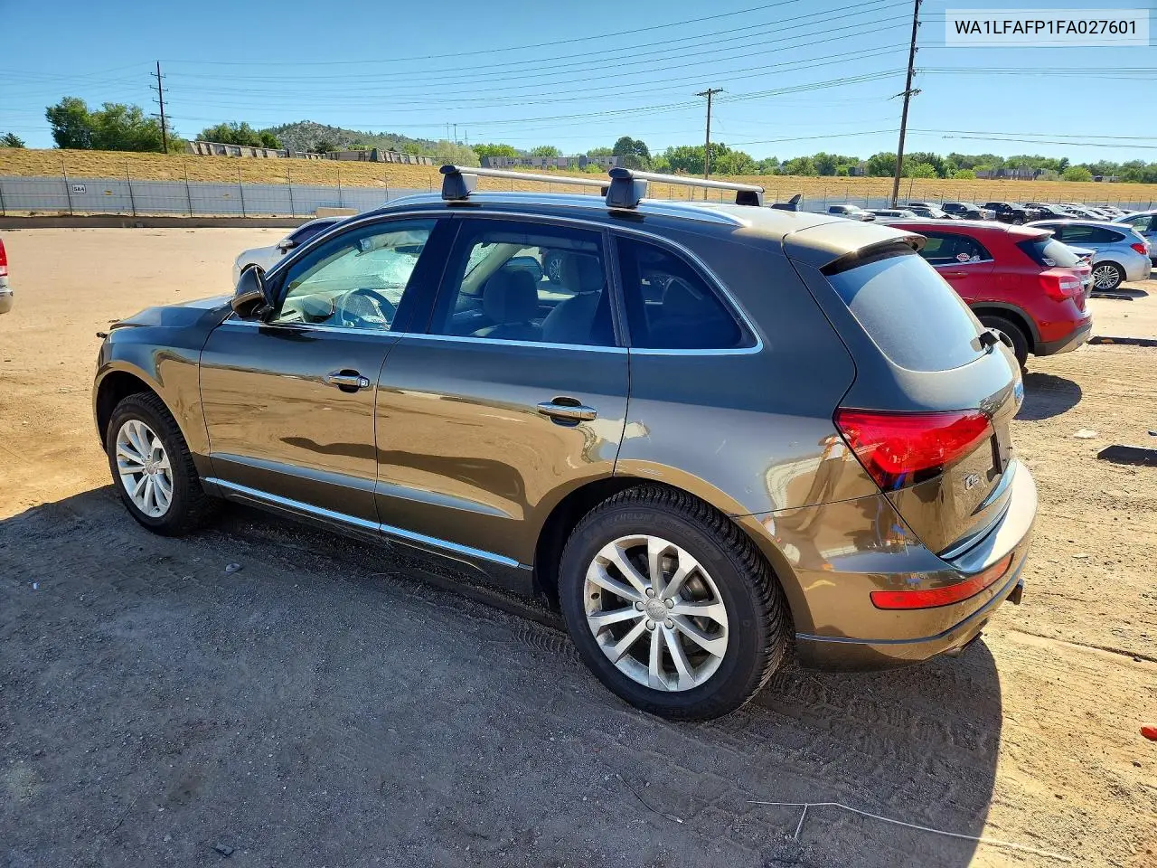 2015 Audi Q5 Premium Plus VIN: WA1LFAFP1FA027601 Lot: 60017016