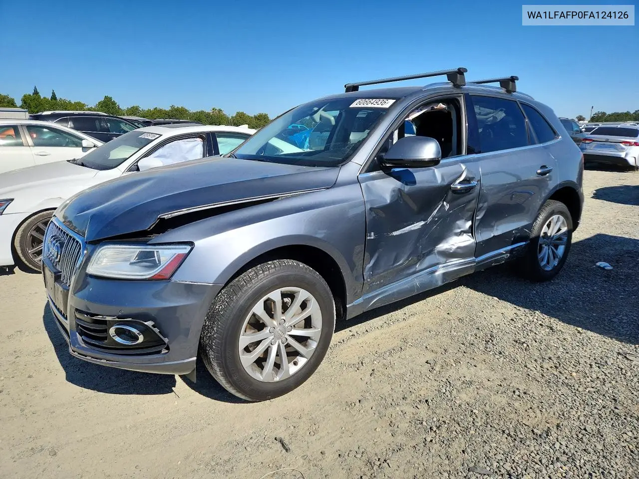 2015 Audi Q5 Premium Plus VIN: WA1LFAFP0FA124126 Lot: 60664936