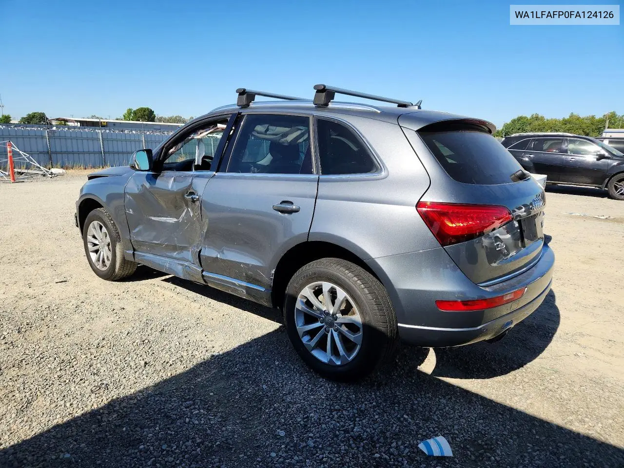 2015 Audi Q5 Premium Plus VIN: WA1LFAFP0FA124126 Lot: 60664936