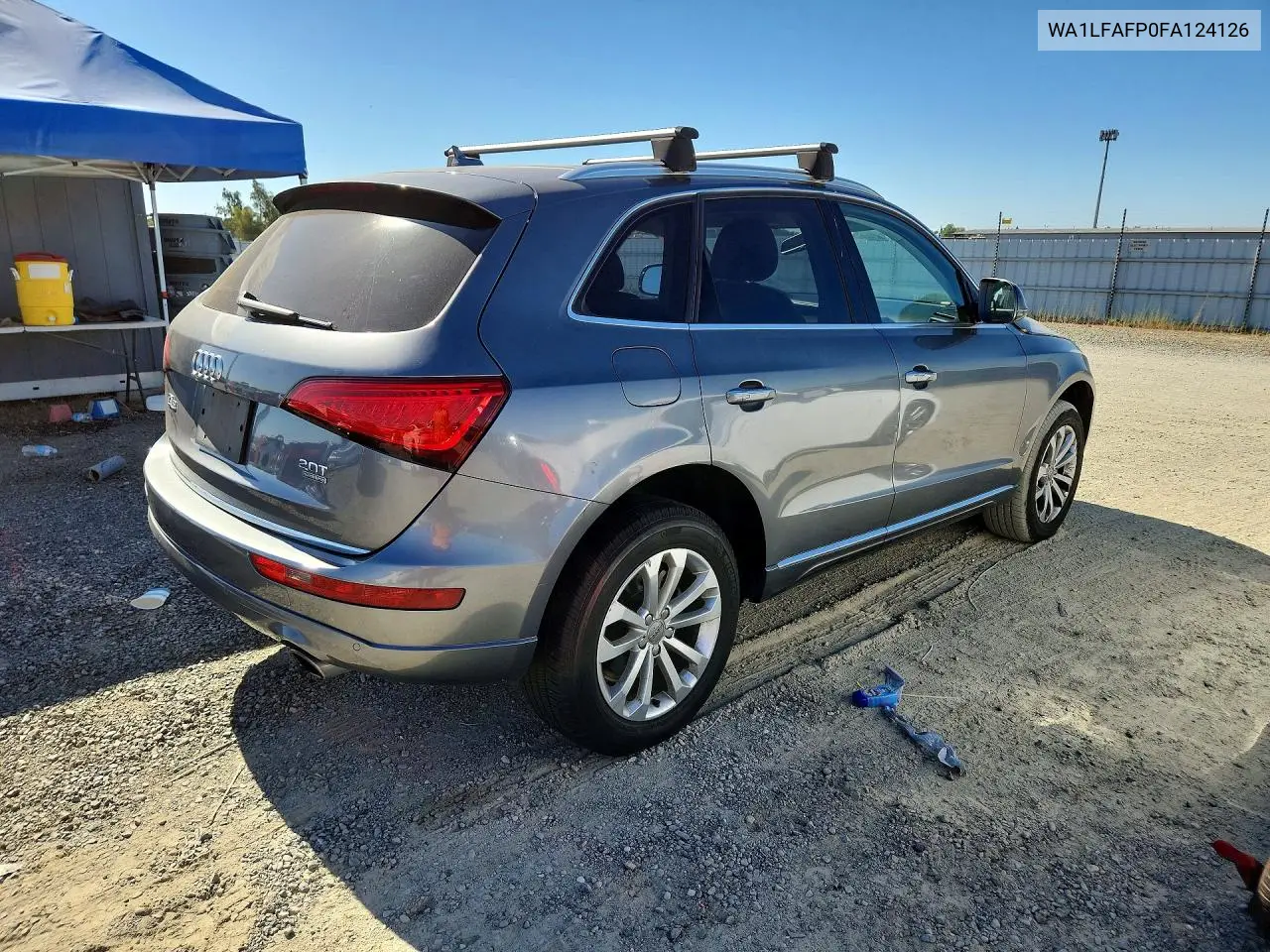 2015 Audi Q5 Premium Plus VIN: WA1LFAFP0FA124126 Lot: 60664936