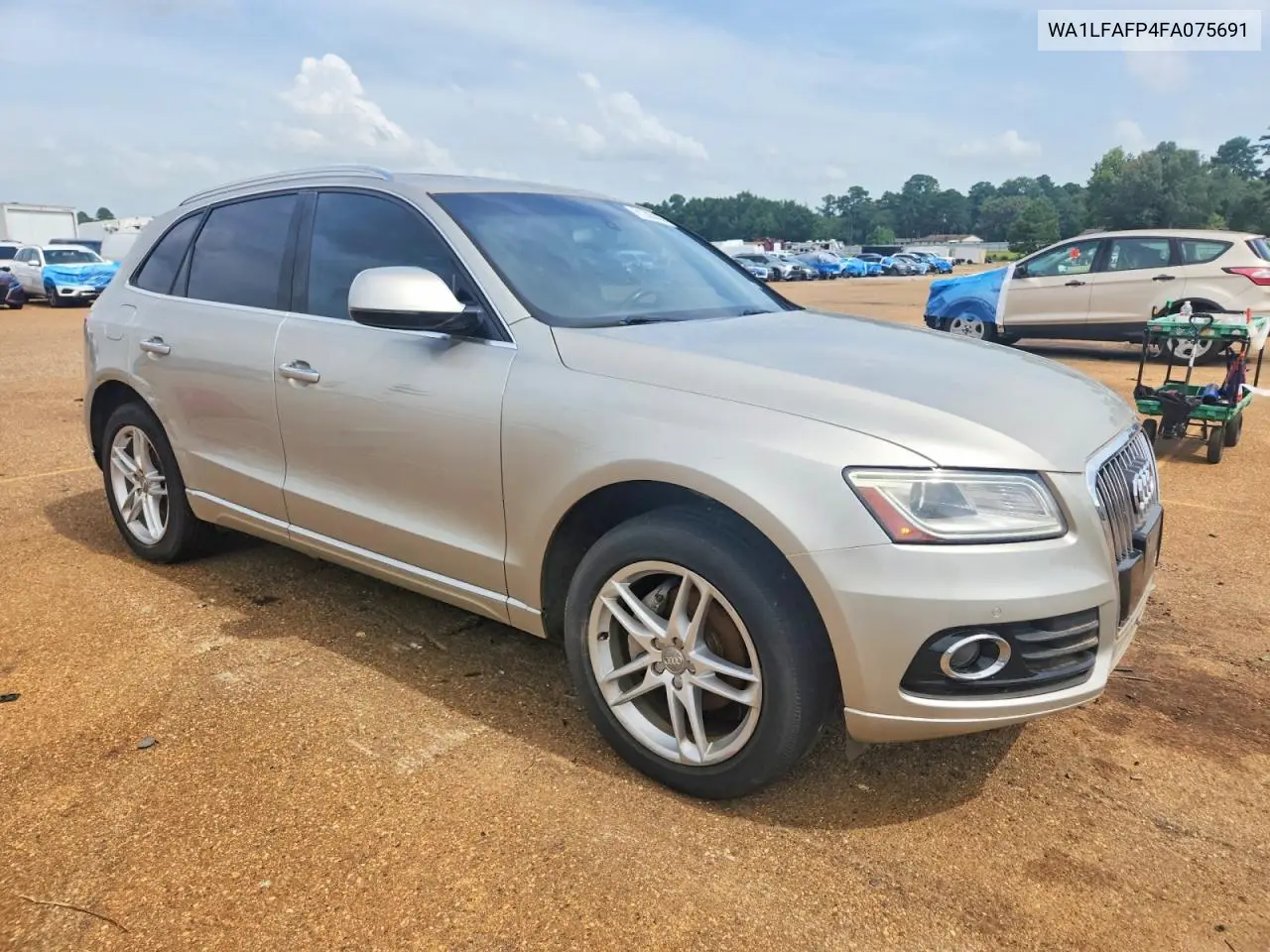 2015 Audi Q5 Premium Plus VIN: WA1LFAFP4FA075691 Lot: 61355406