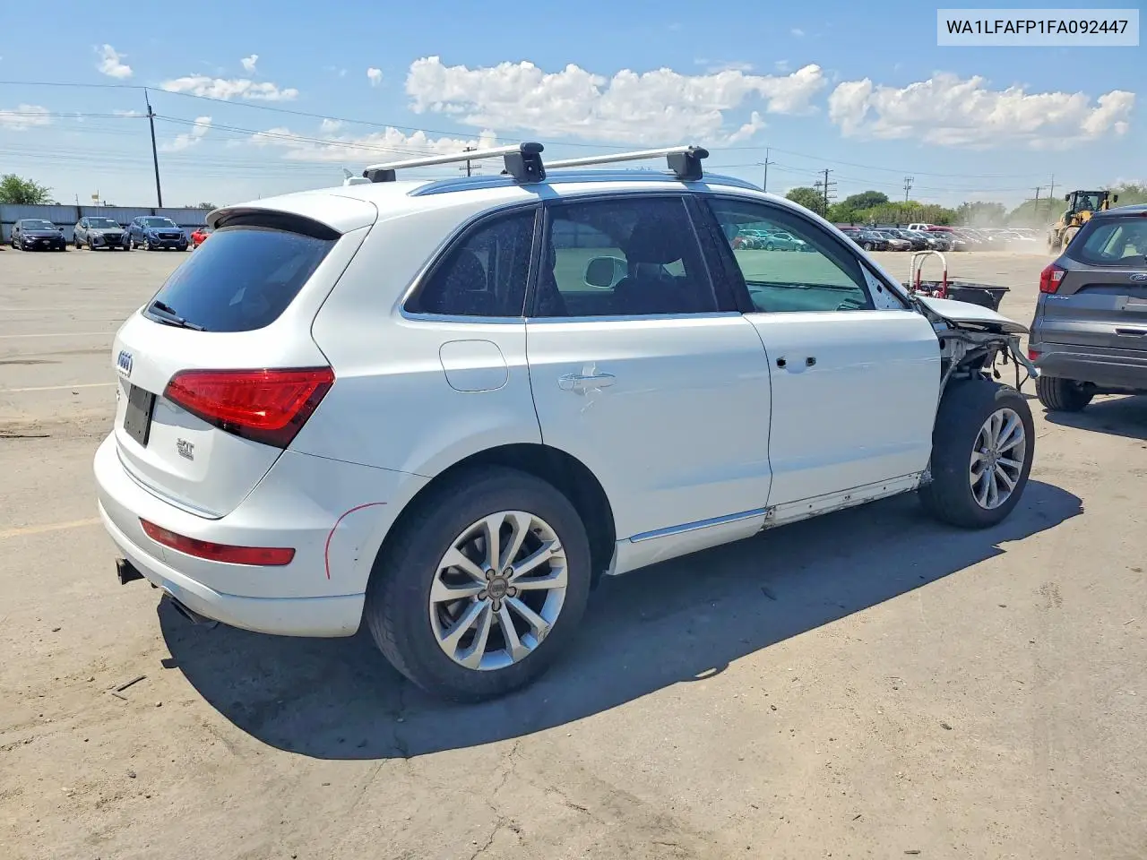 2015 Audi Q5 Premium Plus VIN: WA1LFAFP1FA092447 Lot: 61375496