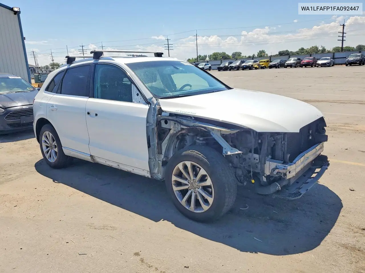 2015 Audi Q5 Premium Plus VIN: WA1LFAFP1FA092447 Lot: 61375496