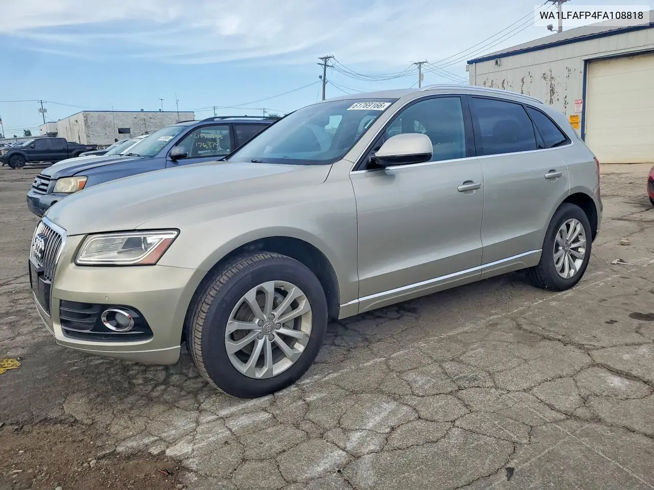 2015 Audi Q5 Premium Plus VIN: WA1LFAFP4FA108818 Lot: 61769166