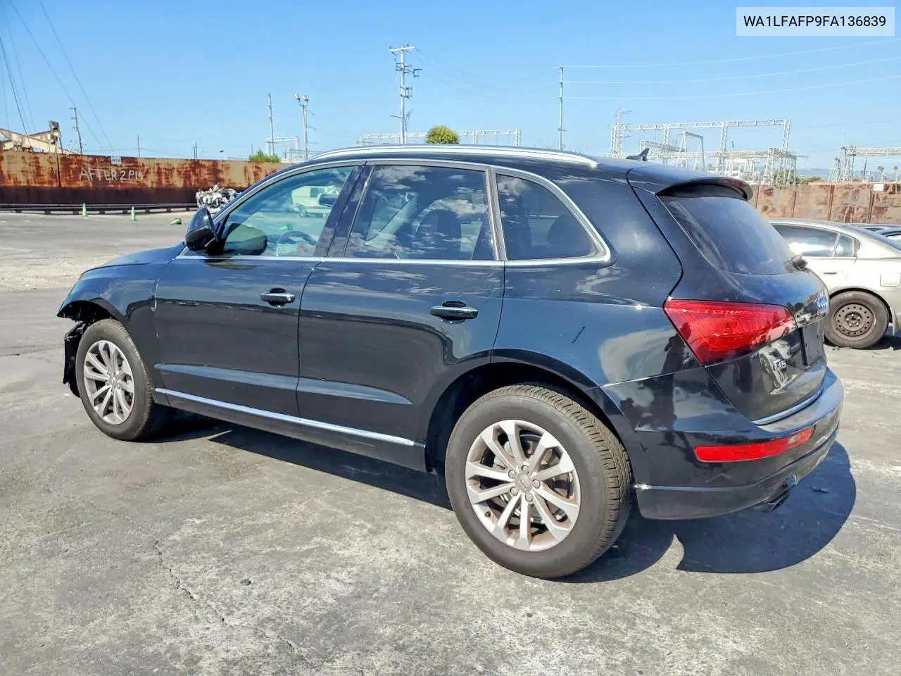 2015 Audi Q5 Premium Plus VIN: WA1LFAFP9FA136839 Lot: 62166126