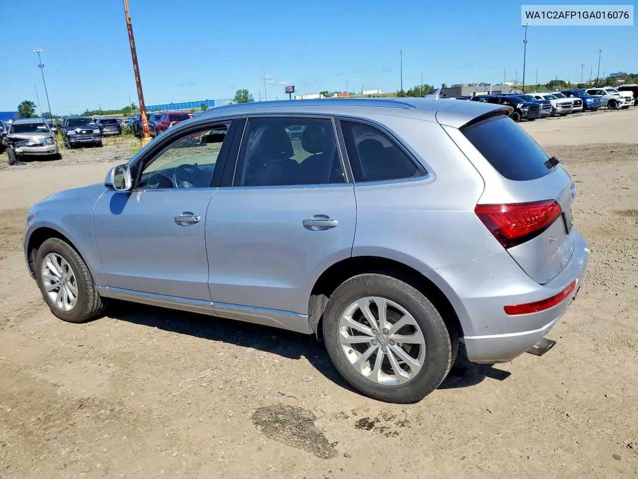 2016 Audi Q5 Premium VIN: WA1C2AFP1GA016076 Lot: 58010436