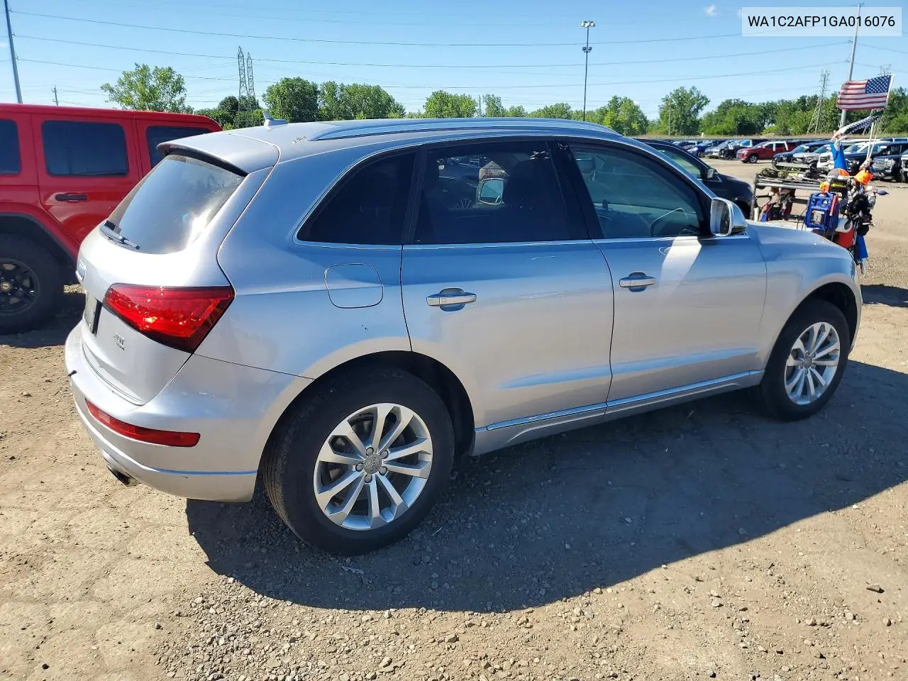2016 Audi Q5 Premium VIN: WA1C2AFP1GA016076 Lot: 58010436