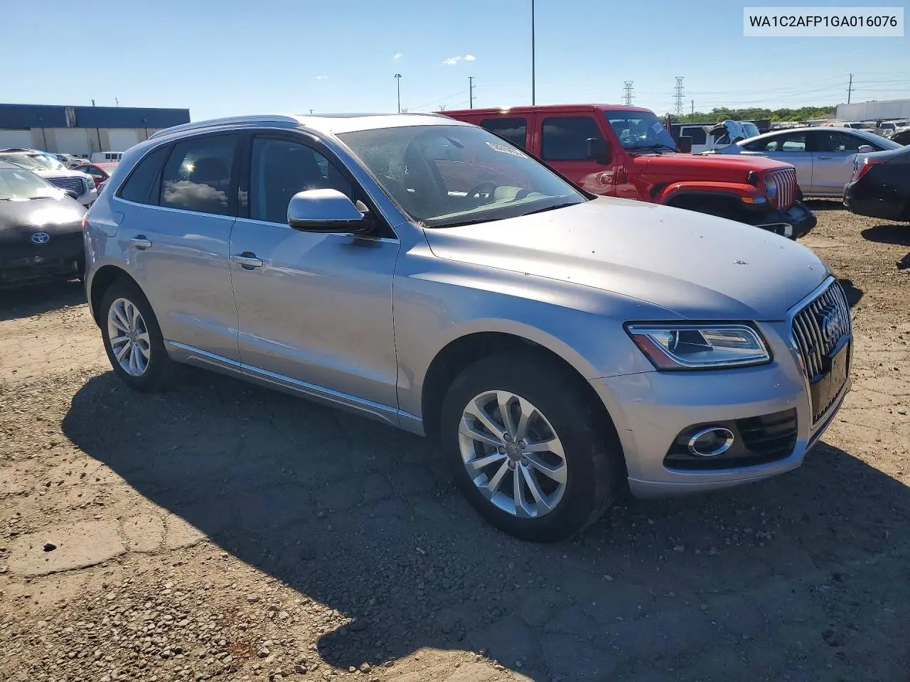 2016 Audi Q5 Premium VIN: WA1C2AFP1GA016076 Lot: 58010436