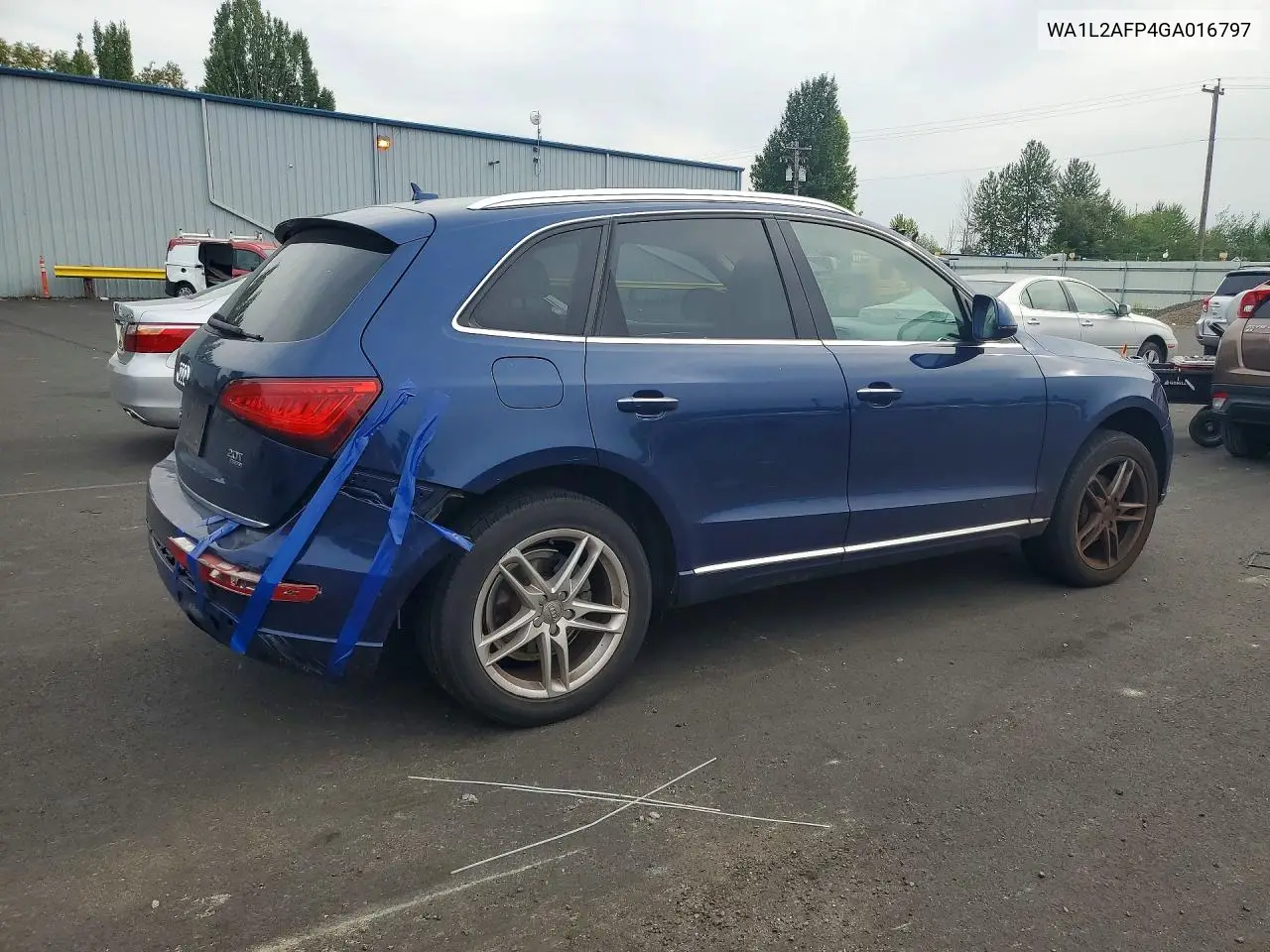 2016 Audi Q5 Premium Plus VIN: WA1L2AFP4GA016797 Lot: 59742996