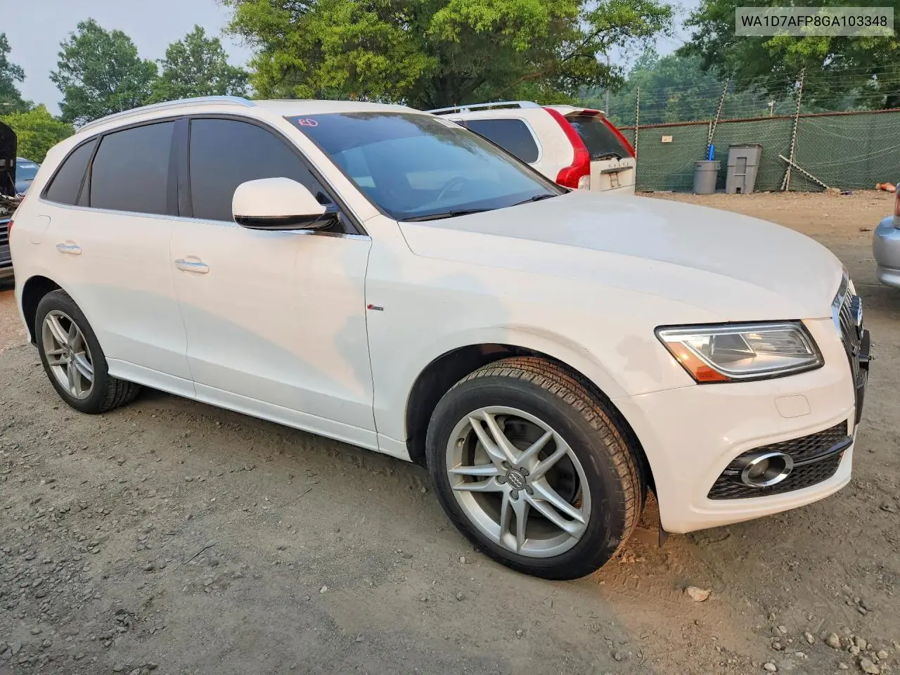2016 Audi Q5 Premium Plus S-Line VIN: WA1D7AFP8GA103348 Lot: 60711466