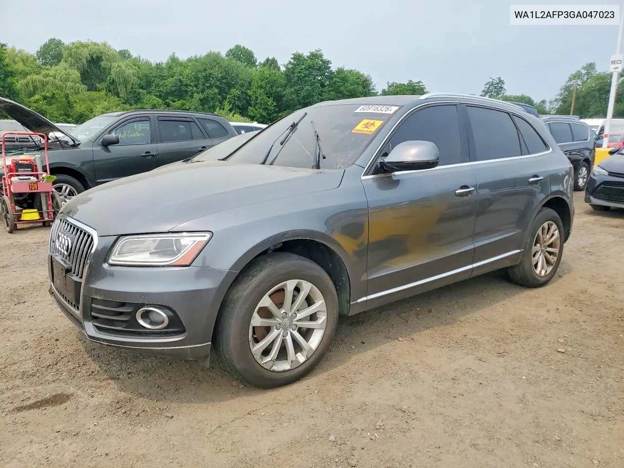 2016 Audi Q5 Premium Plus VIN: WA1L2AFP3GA047023 Lot: 60916326