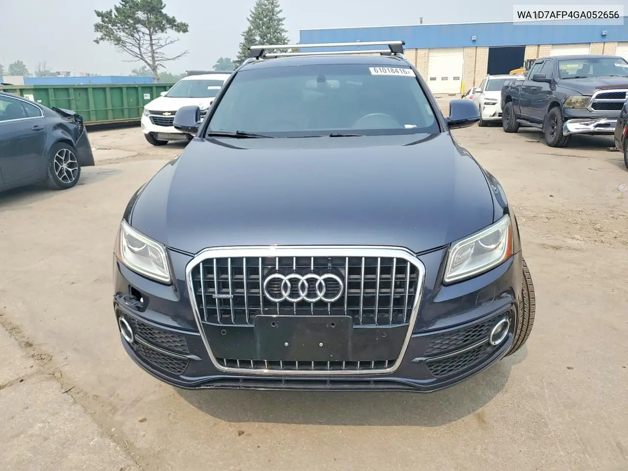 2016 Audi Q5 Premium Plus S-Line VIN: WA1D7AFP4GA052656 Lot: 61018416