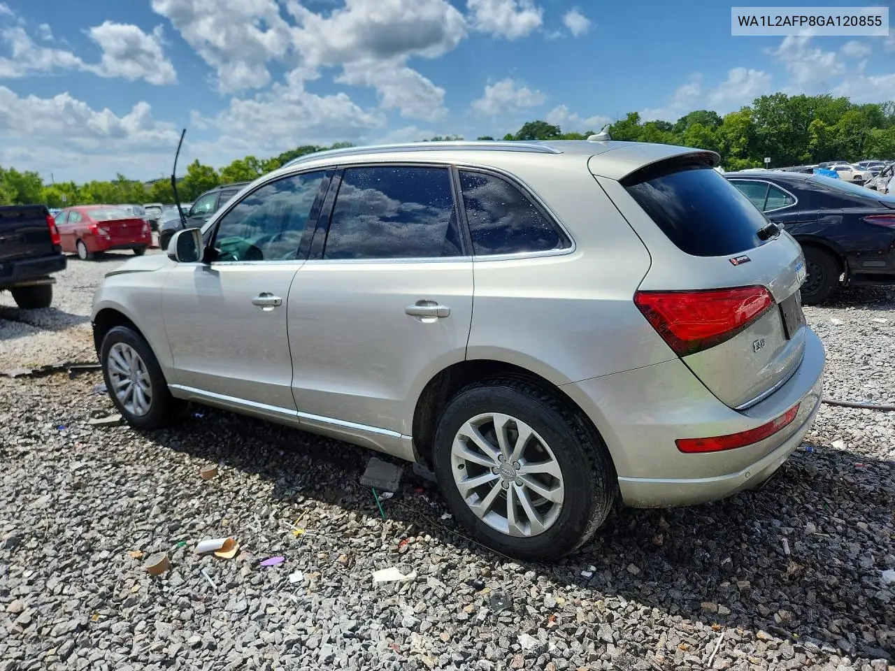 2016 Audi Q5 Premium Plus VIN: WA1L2AFP8GA120855 Lot: 61085206