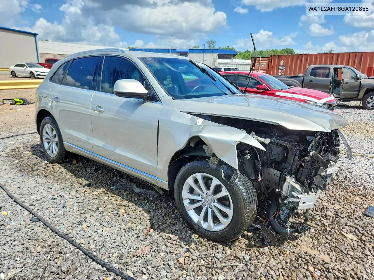 2016 Audi Q5 Premium Plus VIN: WA1L2AFP8GA120855 Lot: 61085206